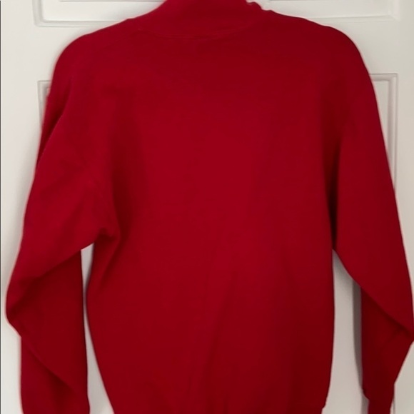 VTG Russell Athletic red mock neck sweatshirt - Picture 4 of 4